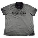 bergren Poloshirt 56/04 DENIM Oil-washed Optik Grau...