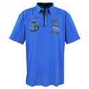 bergrssen Hippes Polo-Shirt Kurzarm LAVECCHIA Royalblau...