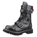 ANGRY ITCH-10-Loch Gothic Army Ranger Armee Leder Schuhe...