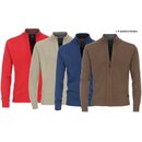 REDMOND Strickjacke ohne Taschen 13 Farben S-2XL Regular Fit